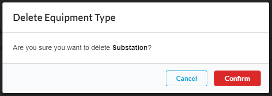 Delete Equipment