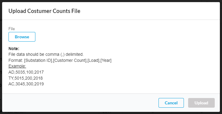 Upload Count/Load