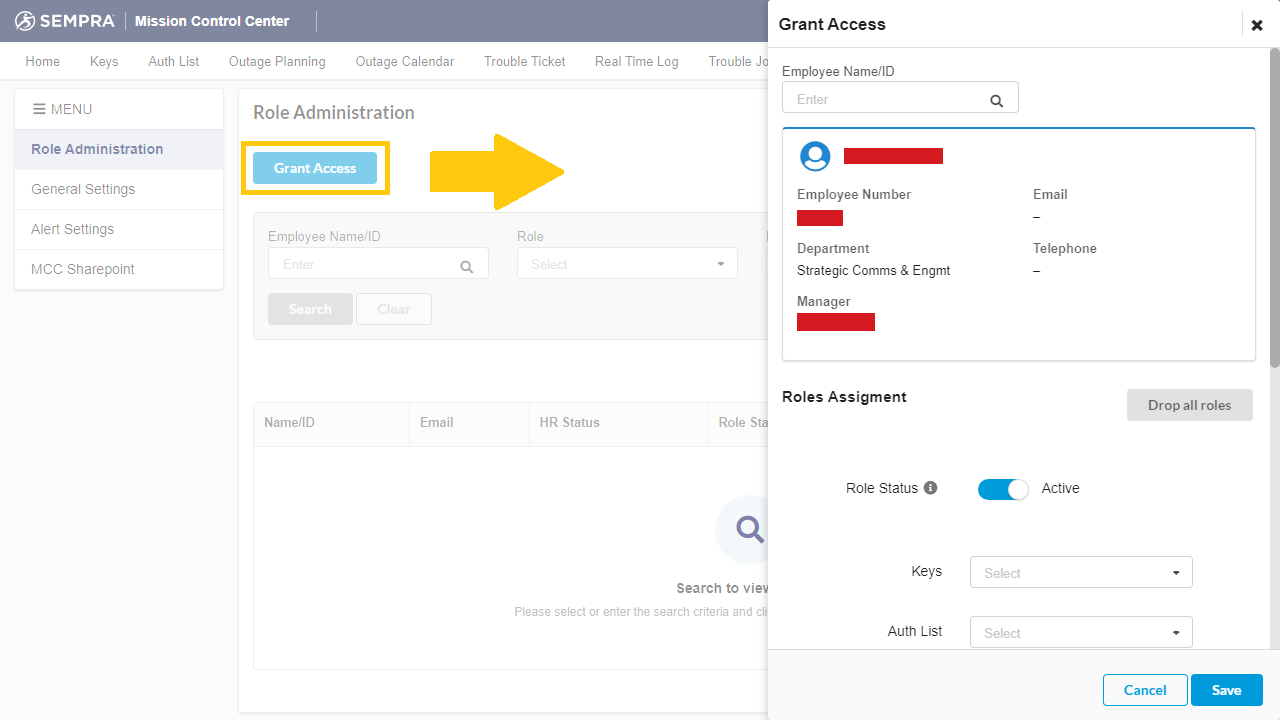Grant Access